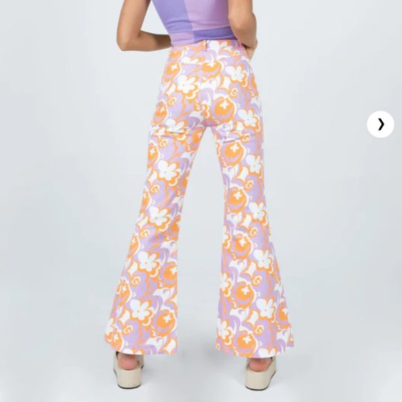 WORN ONCE | Groovy Pants | Princess Polly | Size 6 - Picture 3 of 3